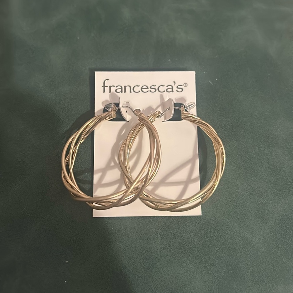 francesca’s hoop earrings